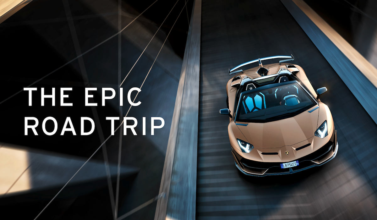 Automobili Lamborghini’s Third NFT Drop is Here – “The Epic Road Trip”