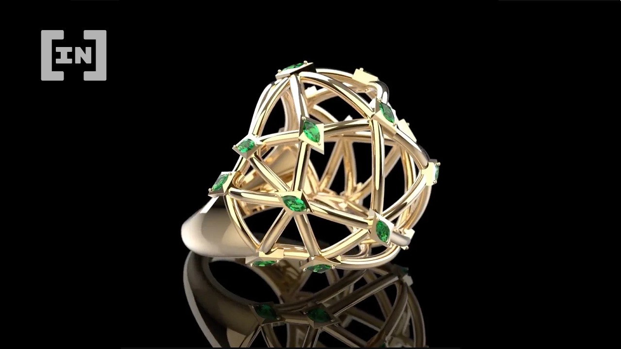 Phygital Ring, per IRL e il Metaverse, che sarà messo all'asta da Sotheby's