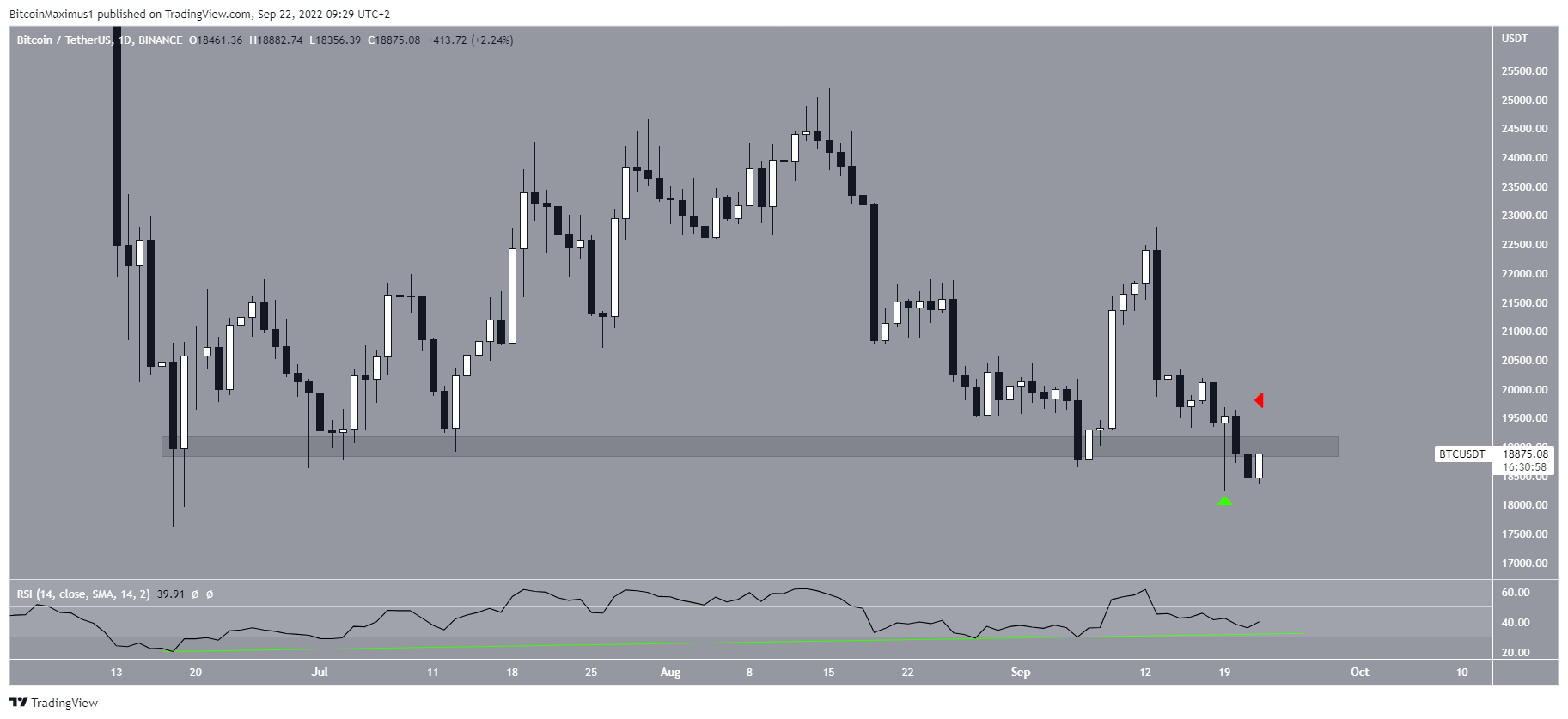 BTC Support