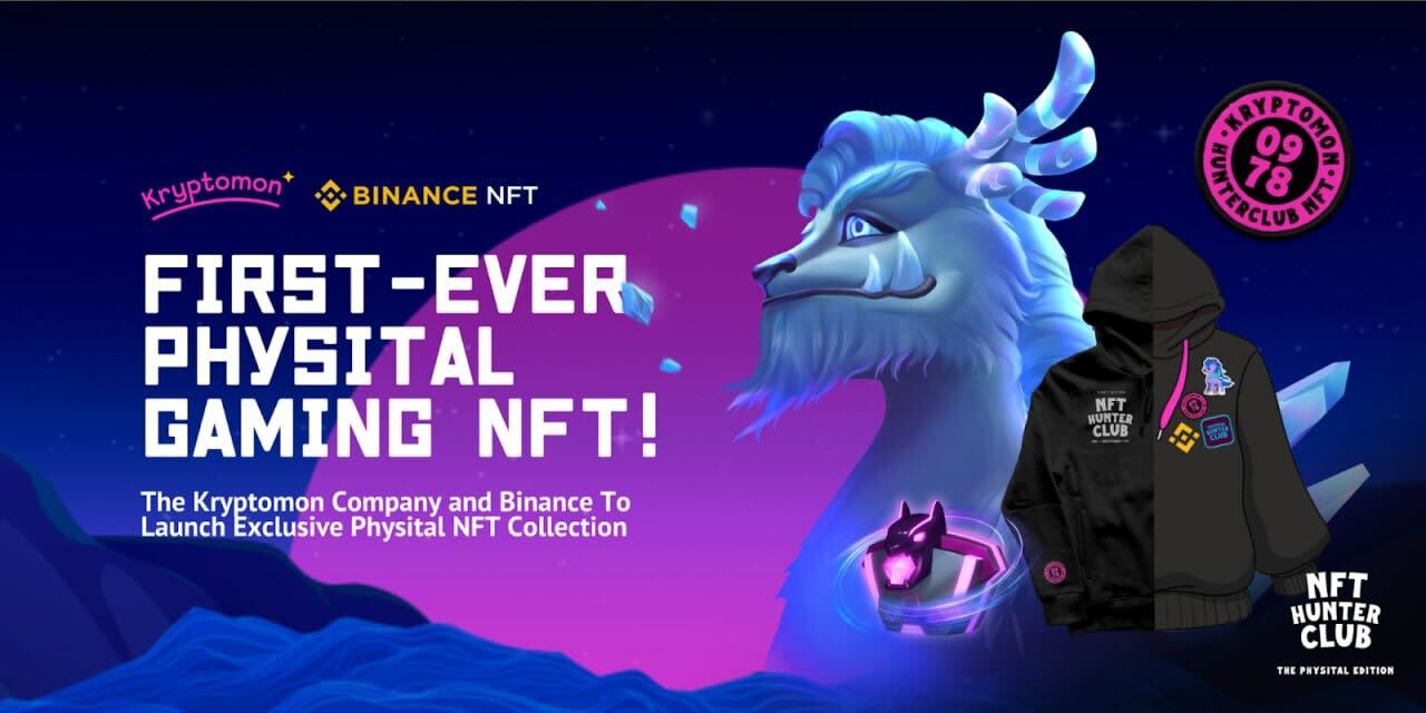 Kryptomon lancerà una collezione Phystial NFT esclusiva su Binance NFT