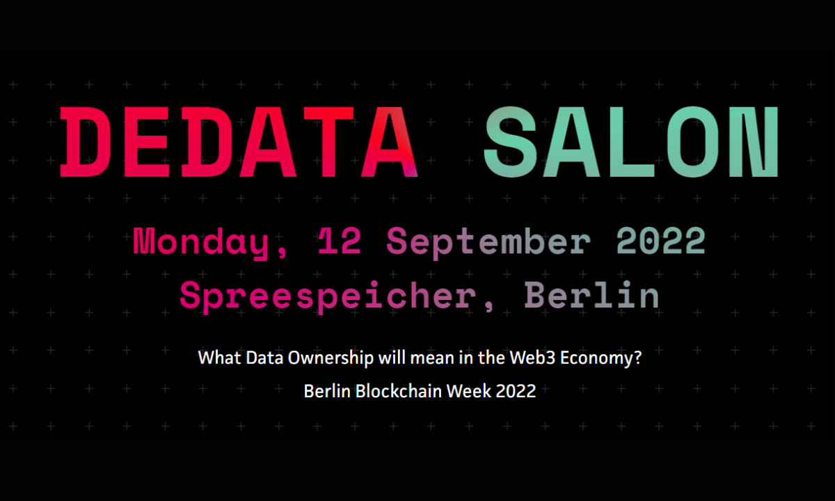 La settimana della Blockchain di Berlino inizierà con stile al DeData Salon il 12 settembre