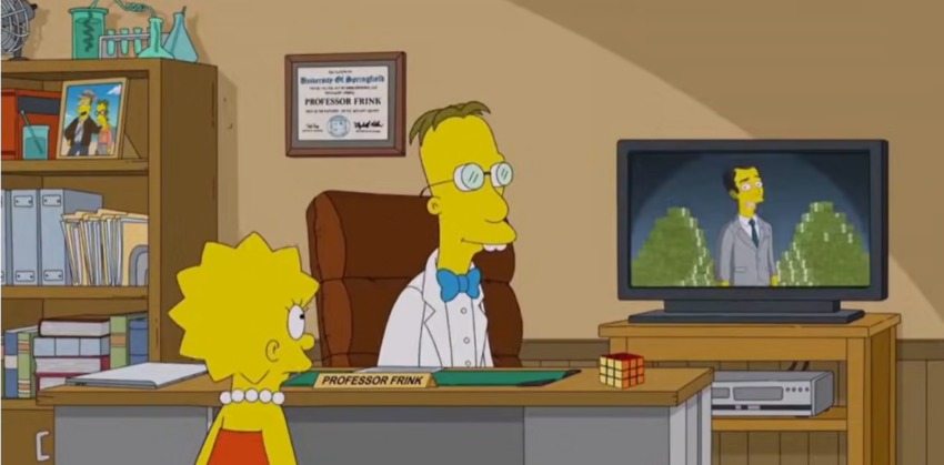 A 'Simpsons' episode comically predicts bitcoin's price will surge