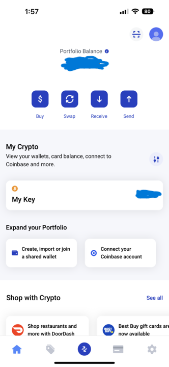 Buy crypto using Apple Pay