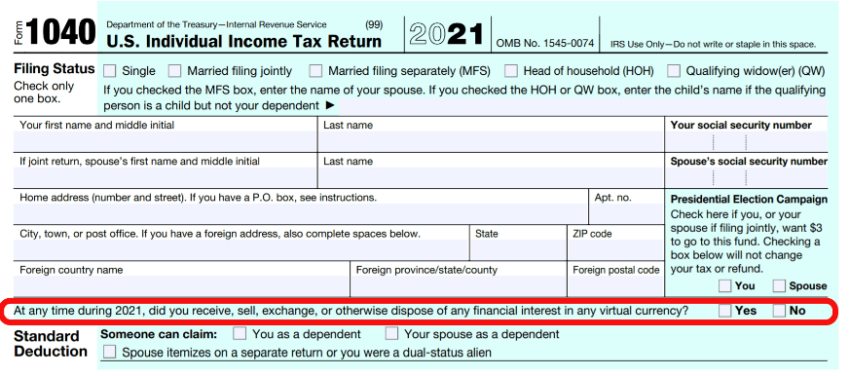 Federal Crypto Tax Issues