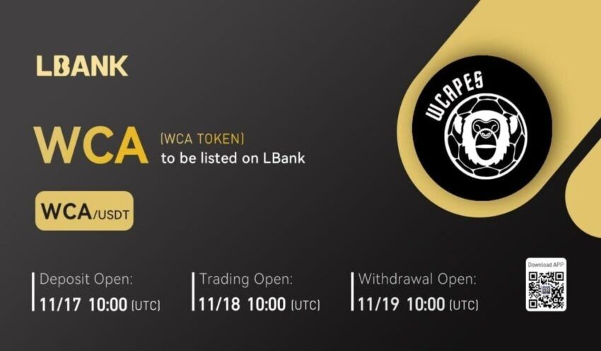 WCA TOKEN (WCA) Is Now Available for Trading on LBank Exchange