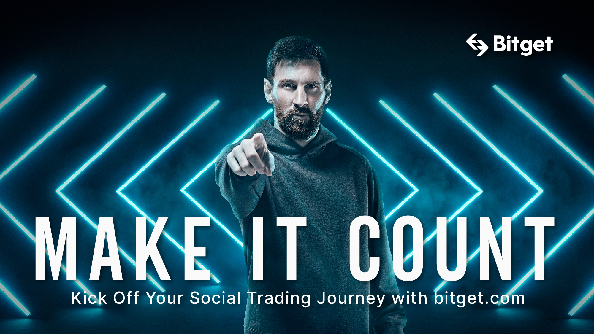 Bitget lancia una campagna di marketing da 20 milioni di dollari con Messi tra la febbre dei Mondiali