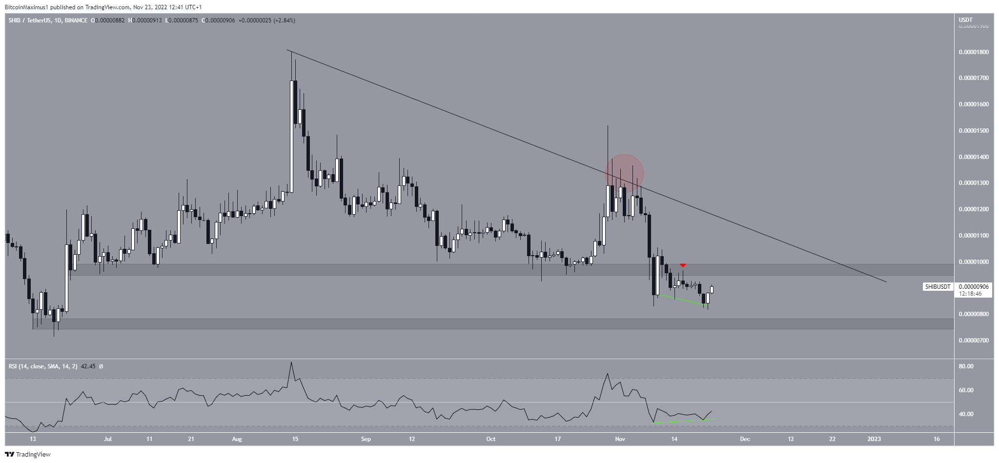 Shiba Inu Price Resistance