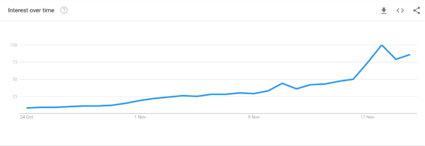 Black Friday Google Trend Data