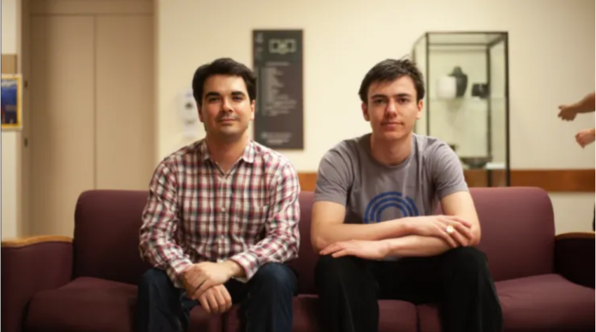 Dan Elitzer und Jeremy Rubin starteten 2014 das MIT Bitcoin Project. Foto von CNBC