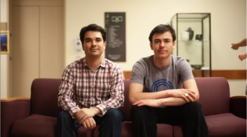 Dan Elitzer e Jeremy Rubin hanno lanciato il MIT Bitcoin Project nel 2014. Foto da CNBC