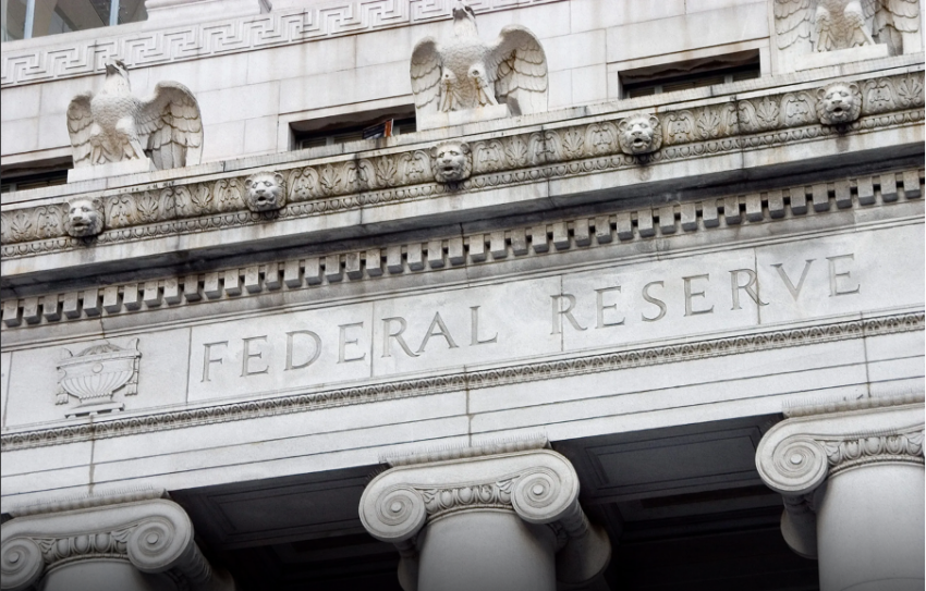 Edificio della Federal Reserve americana a Washington di Reuters