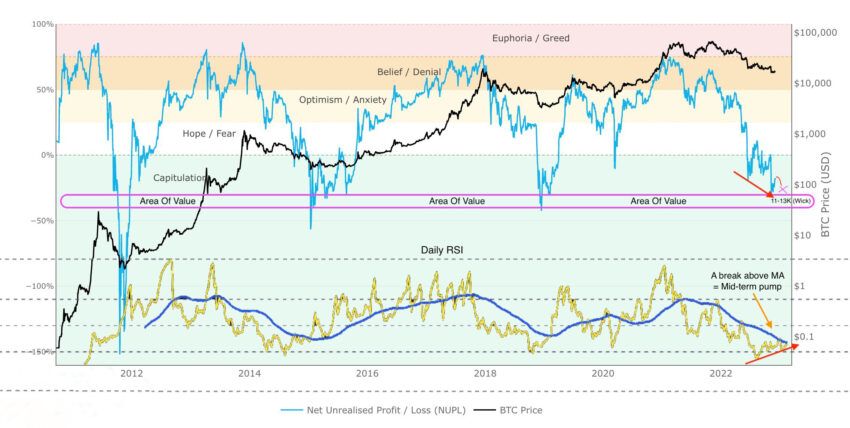 Bitcoin (BTC) Fear and Green