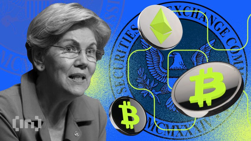 Senator <span style='color:#000087;'>Elizabeth</span> Warren Shifts Focus From Crypto to Elon Musk