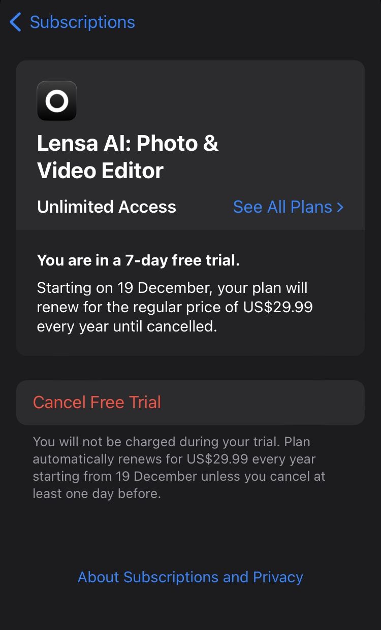 Lensa App Download