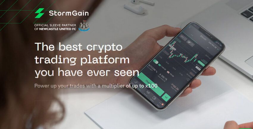 earn free bitcoin on StormGain