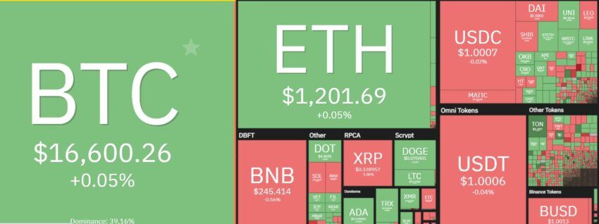 Bitcoin, Ethereum Performance