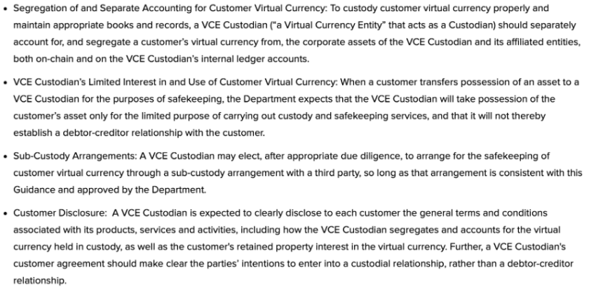 New regulatory guidance on Insolvency