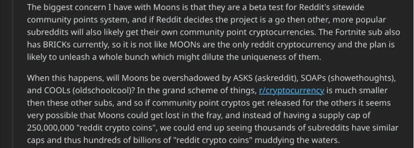 MOON con arguments as shared by u/CryptoChief Source: Reddit