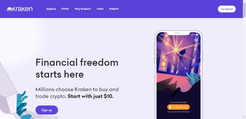 Como negociar criptomoeda Kraken