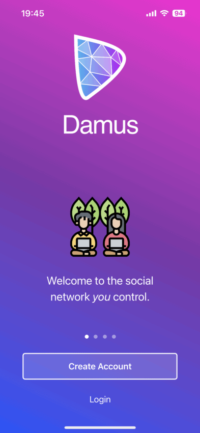 welcome to Damus