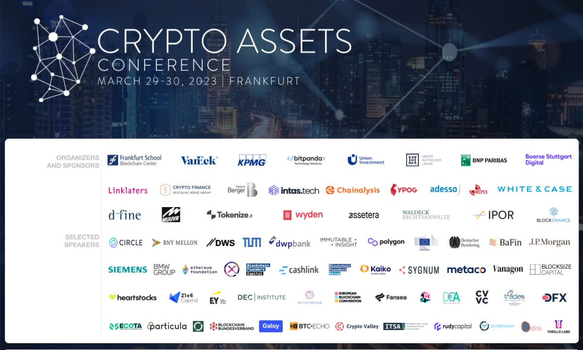 Crypto Assets Conference 2023 は今年の 3 月に始まります