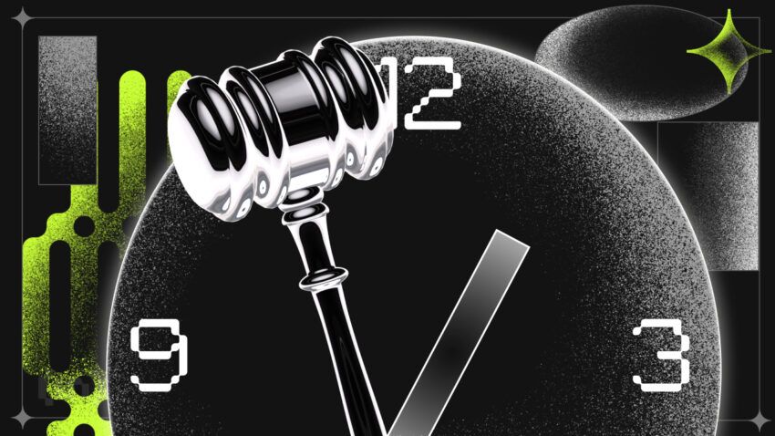 crypto law gavel
