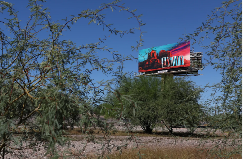 Billboard գովազդային Super Bowl