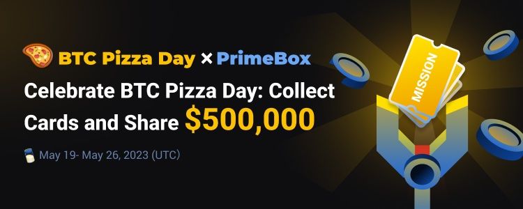 Huobi: BTC Pizza Day x PrimeBox