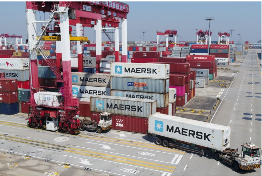 Four years after Maersk and IBM teamed up to create the blockchain-based TradeLens platform, the program was shut down, leaving the door open for rivals. Source: SCMP