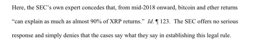 SEC Counsel's Opinion on XRP