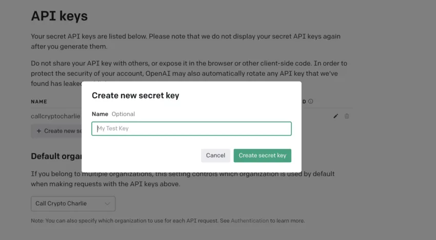 How to install Auto-GPT and secret key setup: OpenAI