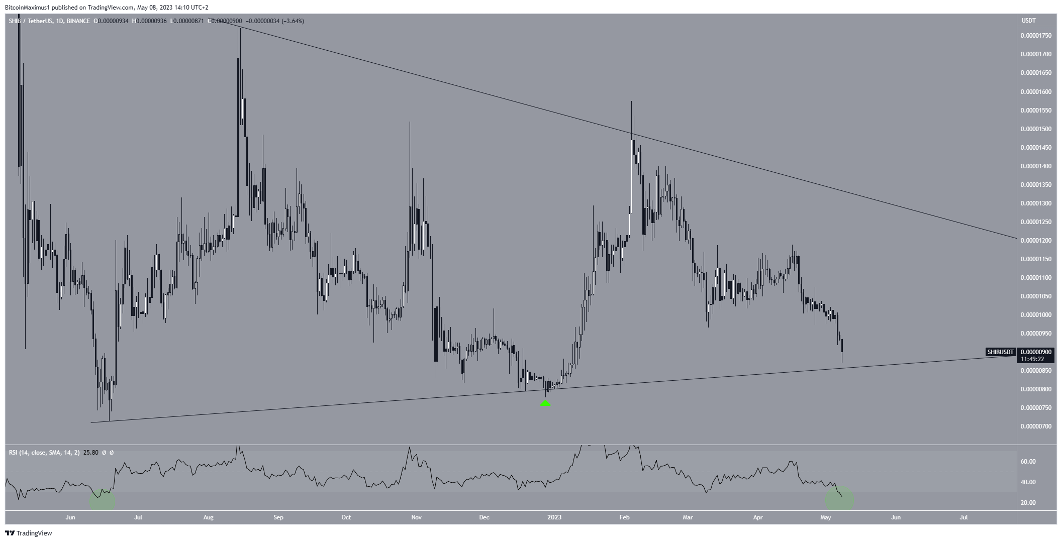 Shiba Inu (SHIB) Price Movement