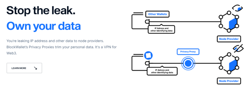 VPN for web3: BlockWallet