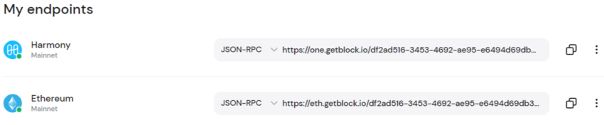 What private RPC endpoints look like — Not unlike regular URLs // Image by GetBlock