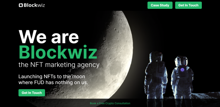 nft marketing agency Blockwiz