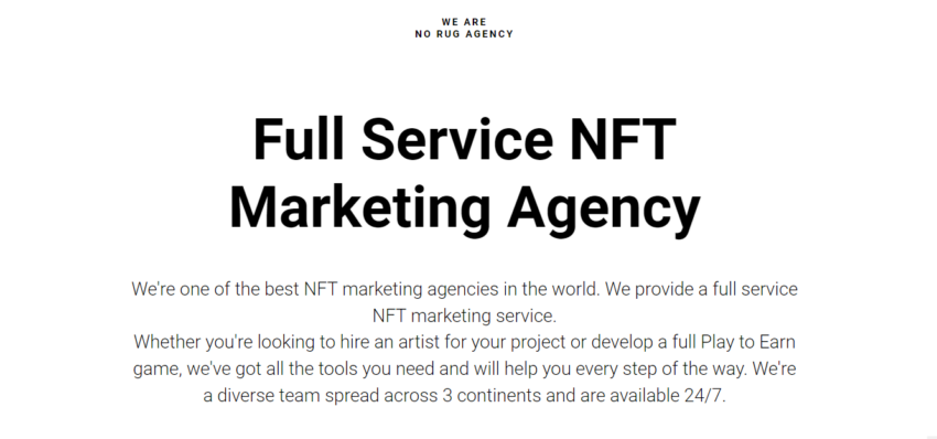 
No Rug Agency: norugagency.com
