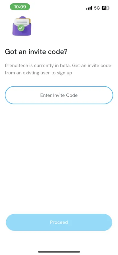 Friend.tech and invite-only beta