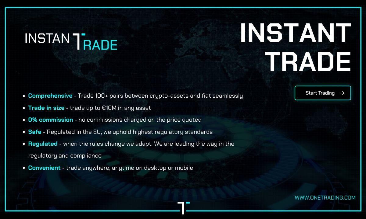 One Trading Launch Instant Trade