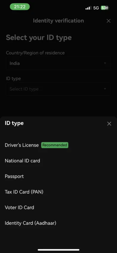 verification ID
