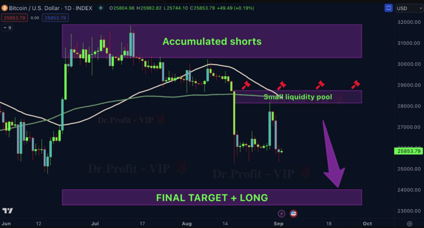 Bitcoin price forecast from Doctor Profit.